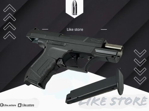 مسدس حديدC23 شبه حقيقي سلفر