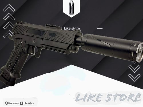 مسدس جلوك بلاستر /خرز كبير