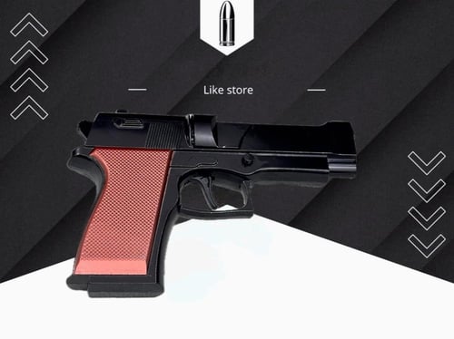 مسدس حديد طرطعان اسود وبني