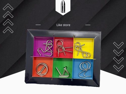 الغاز حديد 6 قطع