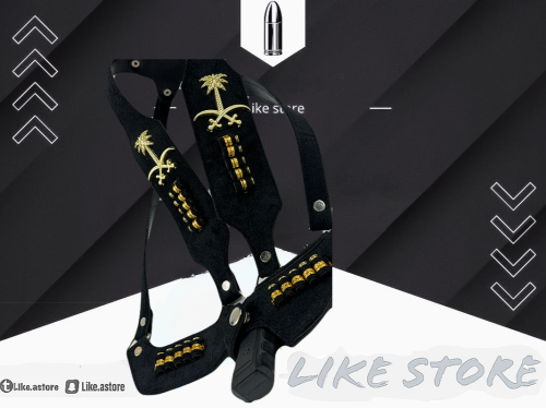 بكج العيد اطفال/مسدس نص حديد/محزم اطفال/طلقات