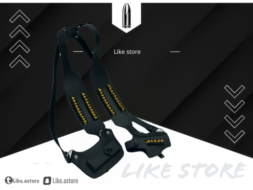 محزم مسدس (اسود )١