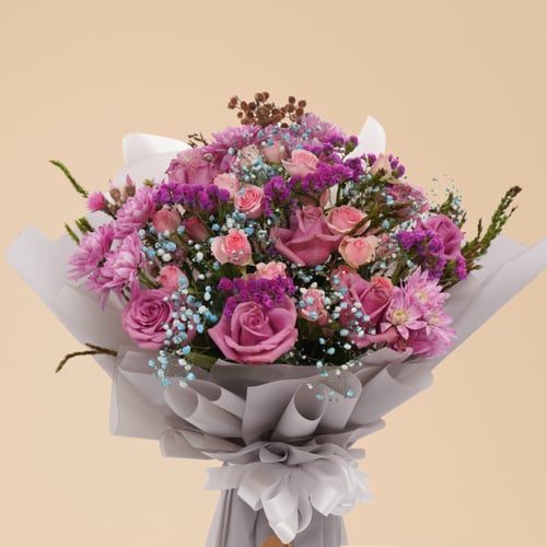 باقة حب مميزة مع شوكلاتة فيريرو او باتشي او البستا...