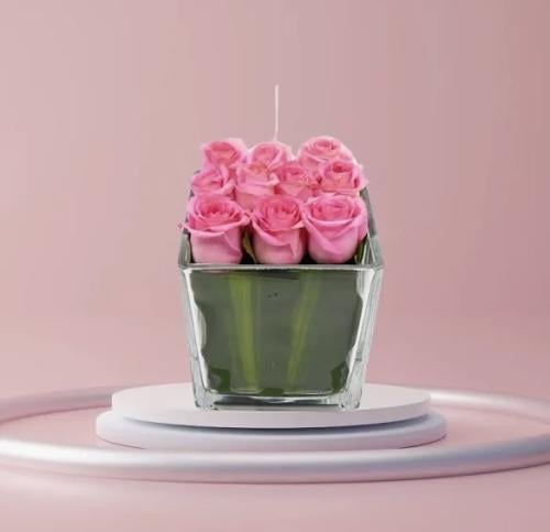 أناقة هادئة في مزهرية