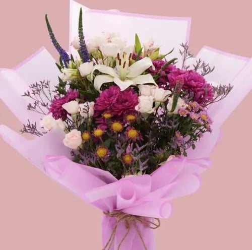 براءة مشرقة: كريزنتيما, كازابلانكا | باقة ورد