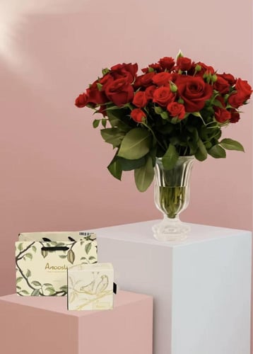 شمس الاحتفال /ورد بيبي ورد وردية ع شوكلاته باتشي ا...