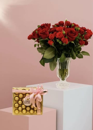 شمس الاحتفال /ورد بيبي ورد وردية ع شوكلاته باتشي ا...