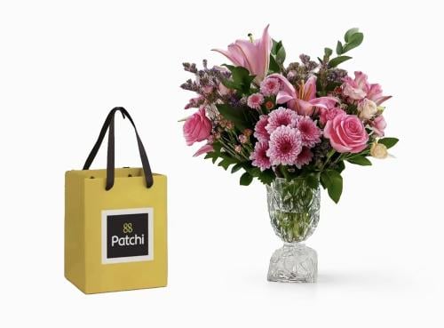 البهجة في مزهرية / مع شوكلاتة باتشي او فيريرو او ا...