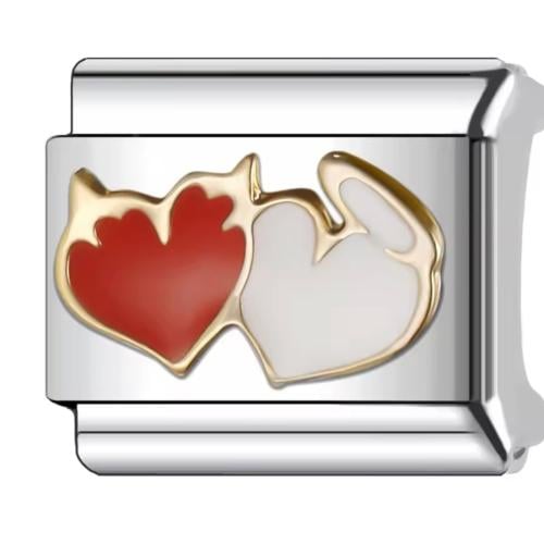 Evil angel hearts - قلب احمر وابيض