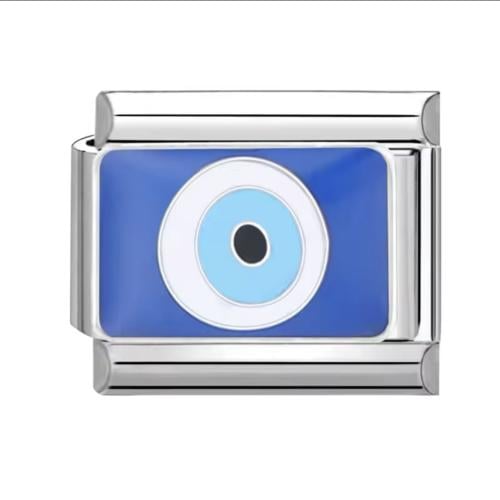 Blue eye rectangle- عين زرقاء