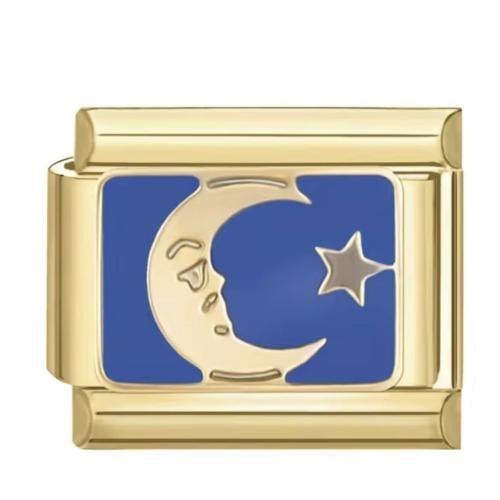 هلال ونجمه gold charm