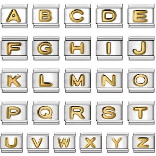 تشارمز الأحرف - ذهبي