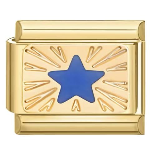 النجمه المشعه تشارم ذهبي