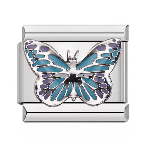 Blue & purple butterfly