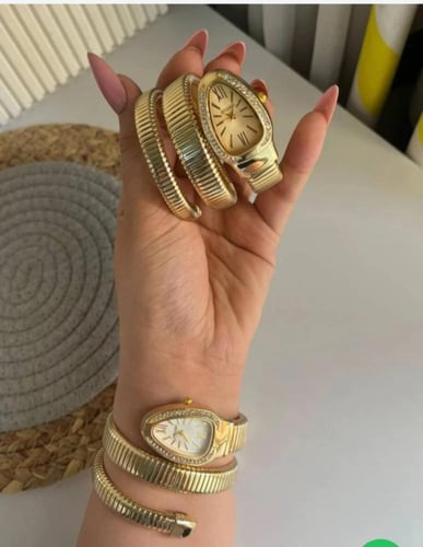 ساعة الافعى الاكثر أناقة 3 لفات