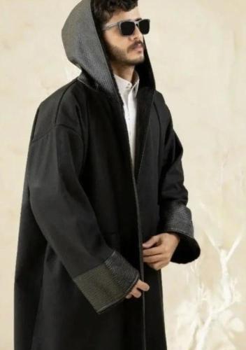 فروه رجالية جلد عل الاطراف جوخ