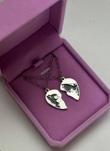 سلسال نصف قلب ثنائي - باتمان و كات ومن