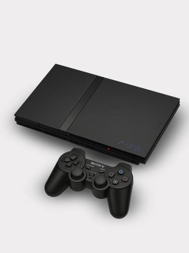 بلاستيشن 2 +فلاش يحتوي على 100 لعبة +وحدة تحكم