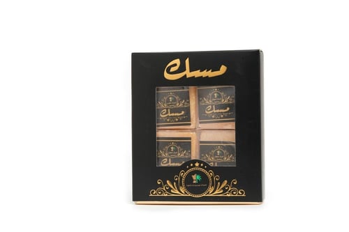 مسك ابيض قوالب 4 حبة