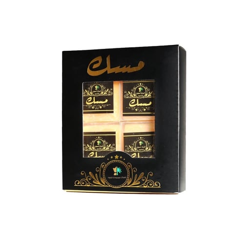 مسك ابيض قوالب 4 حبة