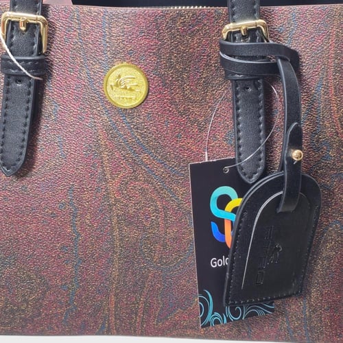 شنطة ايترو - راقية - كبير - لوقو علاق اسود