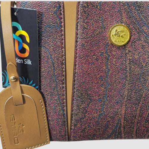 شنطة ايترو - راقية - وسط- لوقو علاق بني