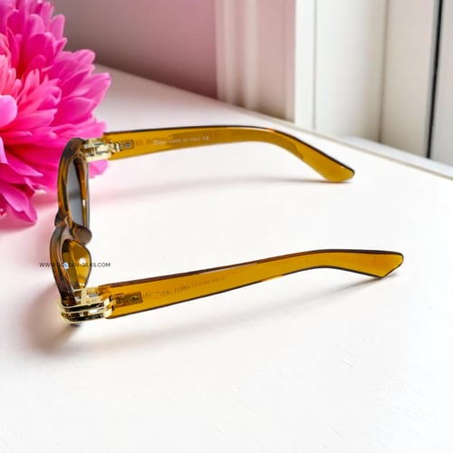 نظارة ديور قولدن ترانزبيرنت