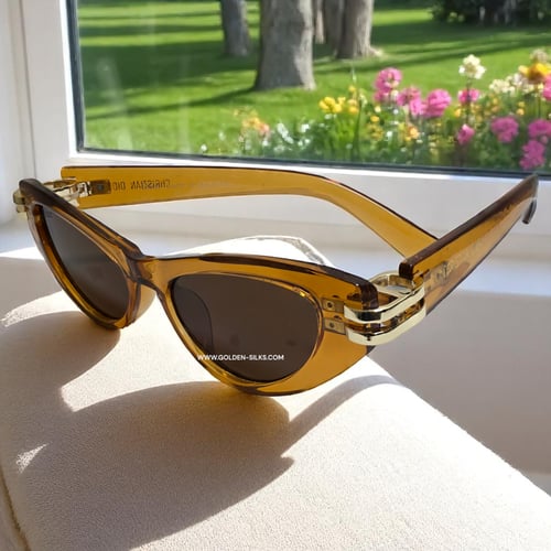 نظارة ديور قولدن ترانزبيرنت