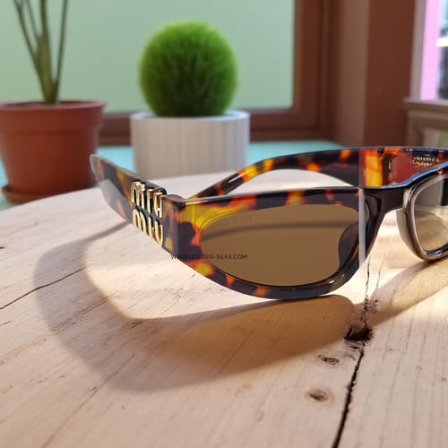 نظارة ميو كومبريسد خشبي