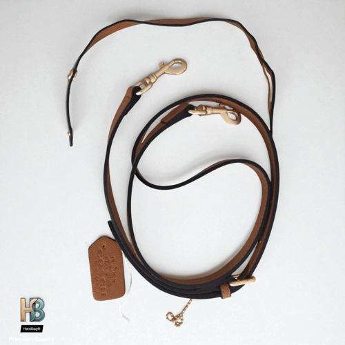 شنطة كوتش سيتي وسط بني 3 مع محفظة