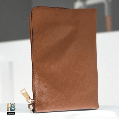 شنطة كوتش سيتي وسط بني 3 مع محفظة