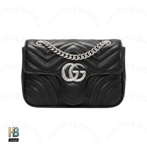 شنطة قوتشي ميني بلاك هارت