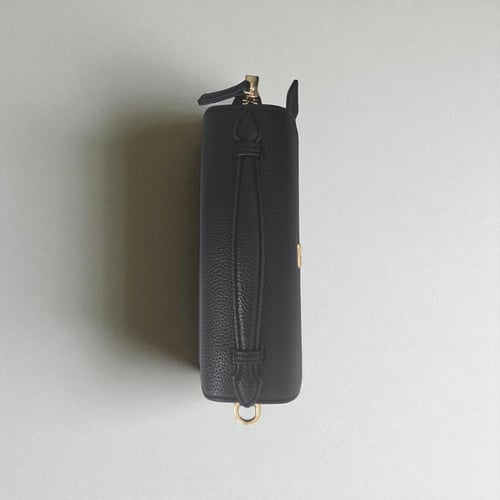 Juno Logo in Glovetanned Leather 3