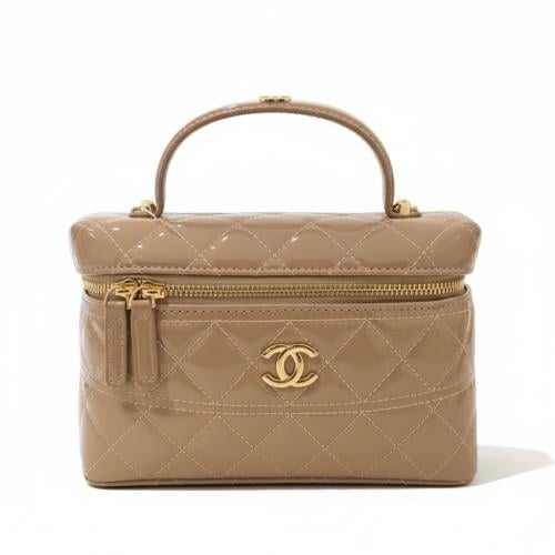 شنطة جلد موكا شانيل نيو م3