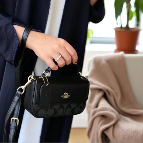 كوتش ميني جوسي اسود ورصاصي