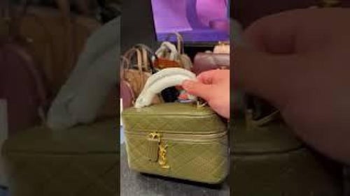 شنطة Gaby mini vanity bag اسود ميني