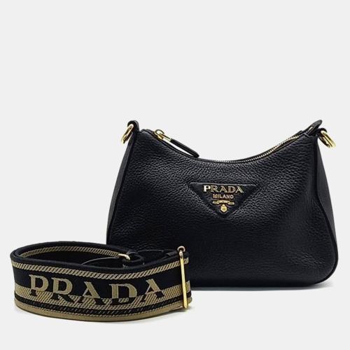 حقيبة برادا بري فيـتيلو دينو اسود