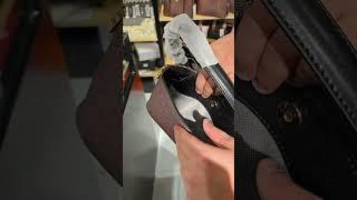 شنطة ايترو - راقية - وسط- لوقو علاق فوشي