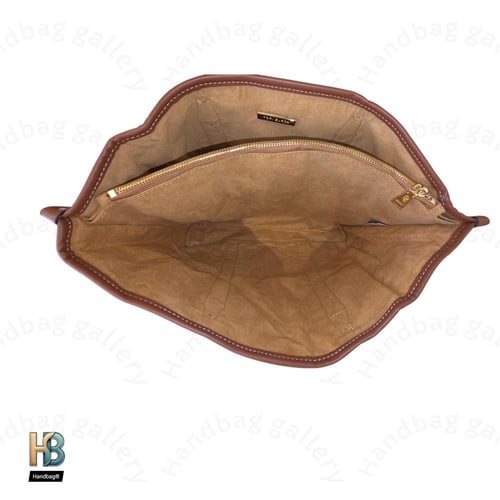 شنطة توري بورش لارج قماش بيج