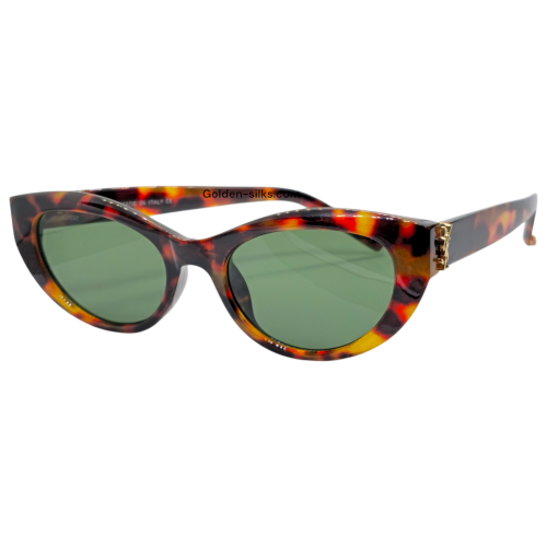 نظارة سان لوران كلاسيك تصميم خشبي