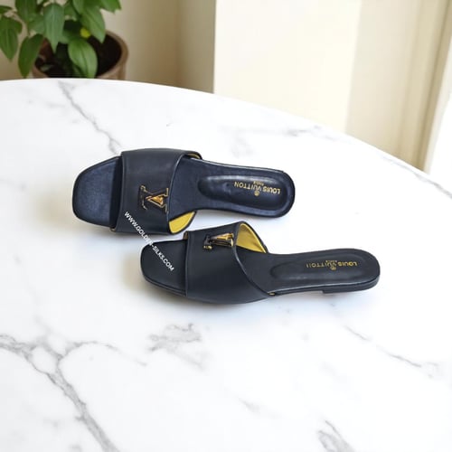 حذاء فلات ال في أسود مقاس 38