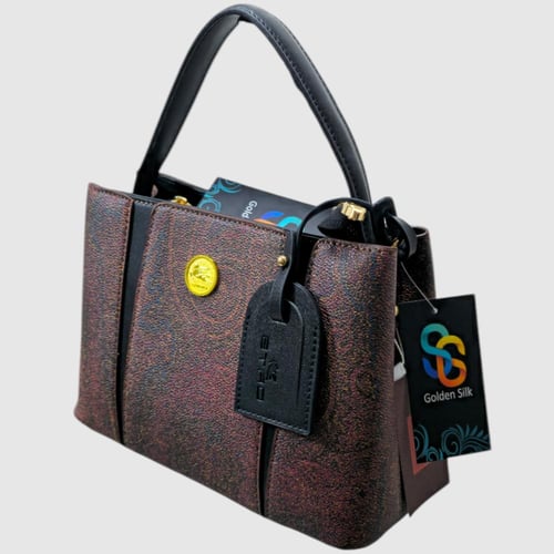 شنطة ايترو - راقية - وسط- لوقو علاق اسود