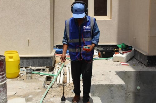 كشف تسريب -ضغط اختبار كامل شبكة نظام الفلتره للمسب...