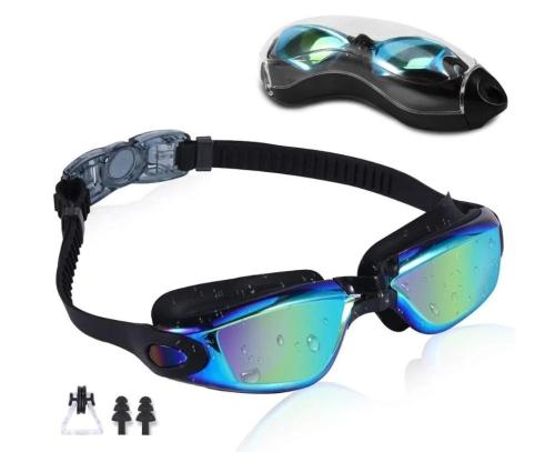 نظارات سباحة للرجال والنساء والمراهقين، مقاومة للض...
