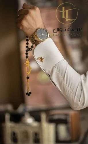 طقم كبك معا سبحه بلاسم