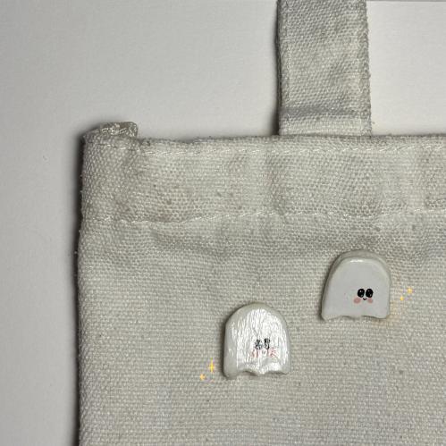 Ghost brooch
