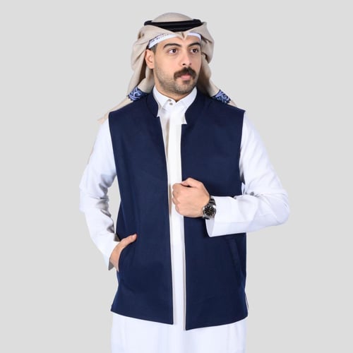 سديري دبل فيس الاكثر طلب اوف وايت مع كحلي