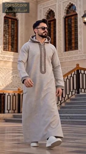 ثوب مغربي شتوي فاخر ترند الشتاء