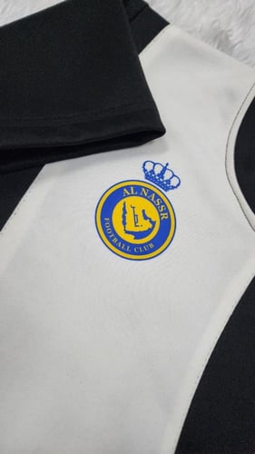 تيشرت النصر اسود &ابيض2025