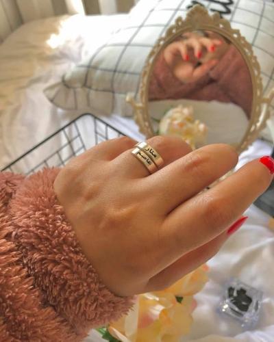 خاتم تويست _ تصميم حسب الطلب من متجر سلأ